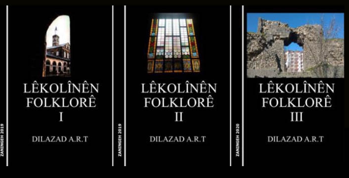 Nusaybinli yazar Dilazad ART’nin Folklor Araştırmaları adlı 3 ciltlik kitabı çıktı