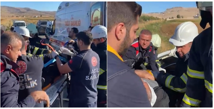 Trafik kazasında Bublana Aşiret Derneği Başkanı Osmanoğlu yaralandı